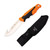 Buck 657 Pursuit Pro Fixed Blade Knife Guthook Large Orange BU12752