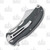 Frost Chipaway Cutlery Black & Green Cleaver Linerlock Folding Knife FRCW093GN
