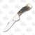 Frost Steel Warrior Brown Chain Saw Jigged Bone Choctaw Lockback FRSW105BRJS