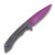 Neptune Trading Assisted Purple Folding Knife