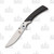 Buckshot Assisted Folding Knife 3.75in Drop Point Black