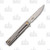 Assisted Stiletto Folding Knife Gray NTPWT376GY
