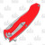 Frost Linerlock Assisted Open Folding Knife Gray Aluminum FRFC87RM