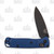 Benchmade 533 Mini Bugout Folding Knife Dark Blue SMKW Custom