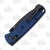 Benchmade 533 Mini Bugout Folding Knife Dark Blue SMKW Custom