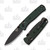 Benchmade 533 Mini Bugout Folding Knife Black Dark Green SMKW Custom