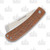 Rough Ryder Apta Modern Slip Joint Folding Knife Copper Cleaver