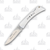 Silver Falcon Stainless Large Lockback Folding Knife