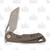 Olamic Cutlery Whippersnapper Sheepsfoot WS391-W Texwash Earth