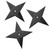 Cold Steel Heavy Sure Strike Throwing Stars 3 Pack