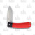 Rough Ryder Apta Modern Slip Joint Folding Knife Red Aluminum