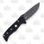 Benchmade 275GY-1 Adamas Folding Knife Black G-10