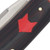 Rough Ryder Black and Red Micarta Sowbelly Trapper Folding Knife