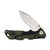 Buck 661 Small Pursuit Green Folding Knife 3in Satin Drop Point Blade BU11893