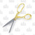Fatima Tailor Scissors Gold Handle