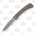 Buck 110 Folding Knife Slim Pro OD Green Micarta