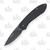 Buck 327 Nobleman Folding Knife Black