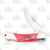 Frost Steel Warrior Red Smooth Bone Small Lockback Folding Knife FRSW361RSB