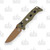 Benchmade Mini Adamas (FDE  Olive G-10) Folding Knife