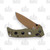 Benchmade Mini Adamas (FDE  Olive G-10) Folding Knife