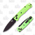 Benchmade 533BK1NG Mini Bugout Folding Knife Neon Green SMKW Custom