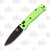 Benchmade 533BK1NG Mini Bugout Folding Knife Neon Green SMKW Custom