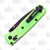 Benchmade 533BK1NG Mini Bugout Folding Knife Neon Green SMKW Custom