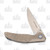 Viper Orso Folding Titanium 3.4In. Stonewash M390 Drop Point. front