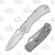 Buck 722 Spitfire Folding Knife Gray Partially Serrated