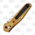Benchmade SMKW Custom 940 Osborne Folding Knife Brass BM940BR