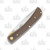 Rough Ryder Tater Skin Brown Burlap Small Work Knife