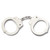 MTech Handcuffs Double Lock Nickel Plated