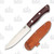 Bark River Aurora II Fixed Blade Knife Burgundy