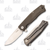LionSteel Myto Folding Knife Green 3.27in Plain Satin Drop Point 1