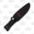 Bear & Son Bear Edge Brisk Fixed Blade Knife Black