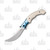 CRKT Ritual Spring Assisted Folding Knife Ivory Blue 4.37in Satin Persian Blade