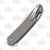 CRKT Bona Fide Ken Onion FieldStrip Linerlock Folding Knife (Silver)