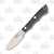 Bark River Micro Canadian Fixed Blade Knife Black