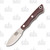 Bark River Micro Canadian Fixed Blade Knife Burgundy