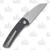 Kansept Main Street Folding Knife Carbon Fiber Reverse Tanto