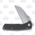 Kansept Main Street Folding Knife Carbon Fiber Reverse Tanto