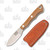 Bark River Micro Canadian Fixed Blade Knife Natural