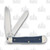 Case Navy Blue Synthetic Trapper Folding Knife