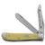 Case Grandson's First Knife Yellow Mini Trapper Folding Knife