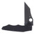 Spyderco Yojumbo Folding Knife G10 3.98in Black DLC Wharncliffe Blade