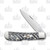 Case Black & White Fiber Weave Tribal Lock Folding Knife