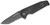 SOG Vision XR Blackout Folding Knife 3.36in Tanto Partially Serrated