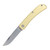 Bear & Son Small Farmhand Folding Knife Yellow Aluminum