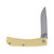 Bear & Son Small Farmhand Folding Knife Yellow Aluminum