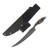 Tops Knives Filet Knife Tan-Black G10 8in Tumbled Blade TPFIL01